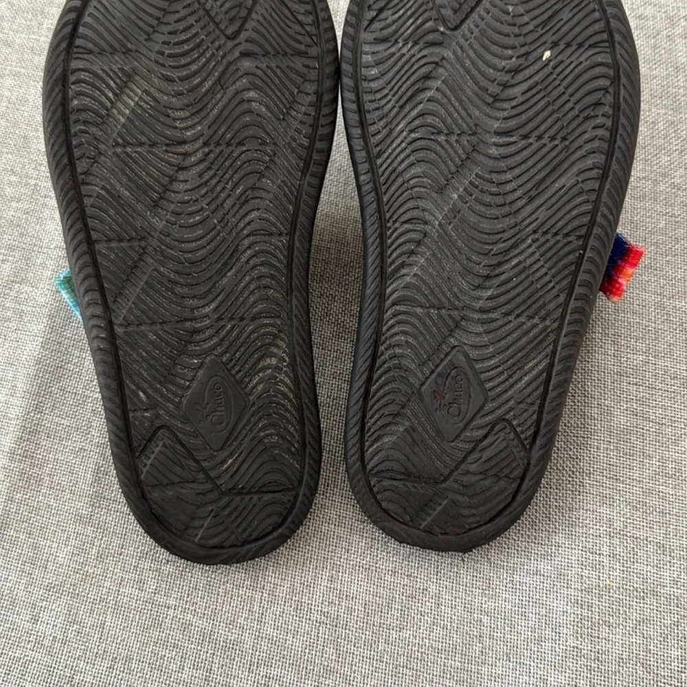 Chaco kids Black Sandals with Vibrant Straps